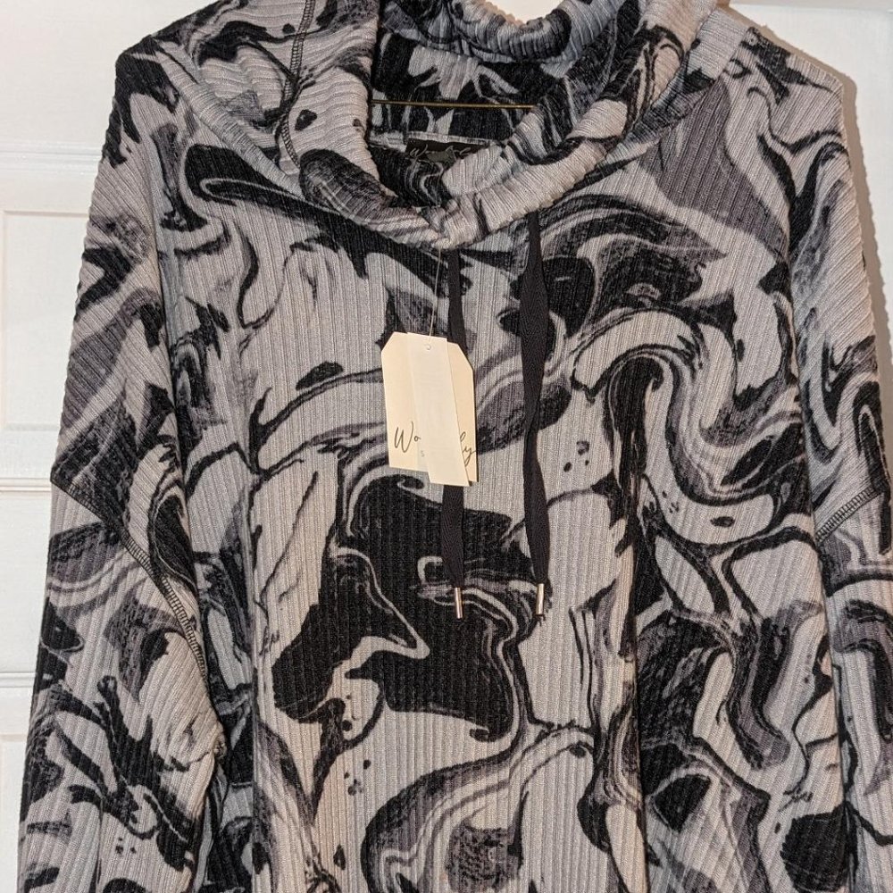 Wonderly, XL Black& Gray